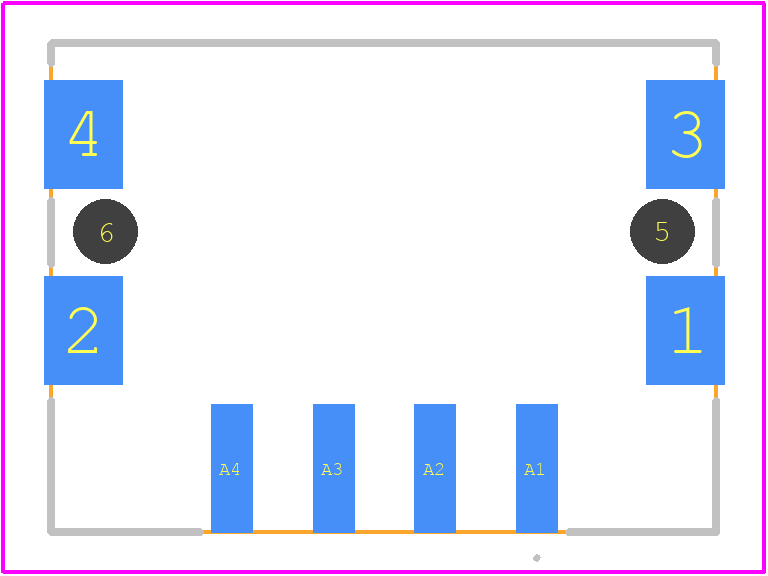 384473-E - TE Connectivity PCB footprint - Other - Other - 384473-E-2