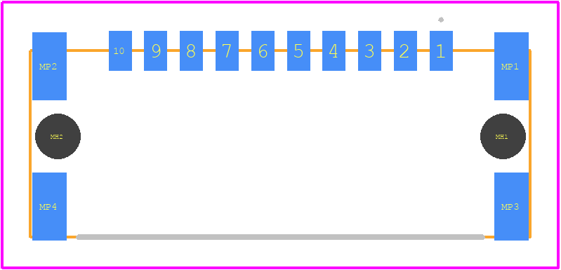 474812-E - TE Connectivity PCB footprint - Other - Other - 474812-E-2