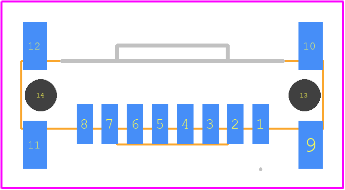 474818-E - TE Connectivity PCB footprint - Other - Other - 474818-E