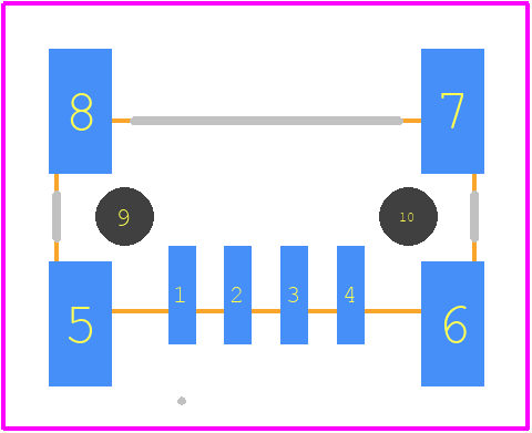 504385-E - TE Connectivity PCB footprint - Other - Other - 504385-E-1