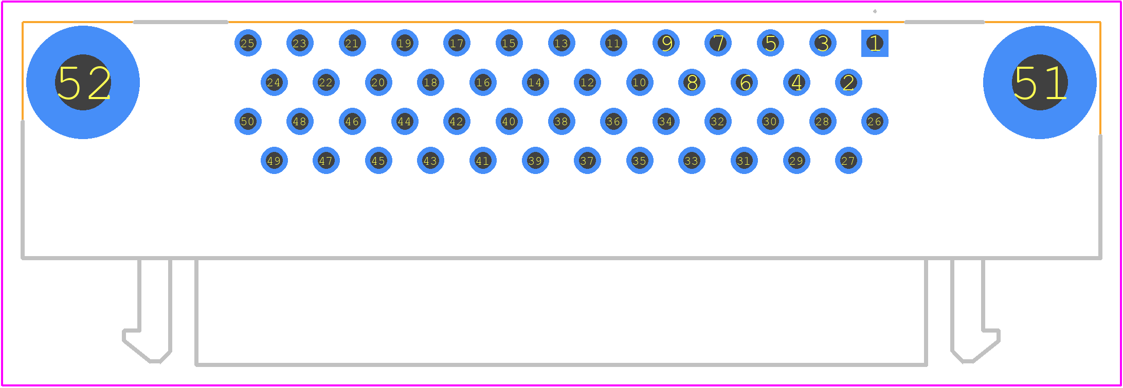 5-2271085-4 - TE Connectivity PCB footprint - Other - Other - 5-2271085-4-3