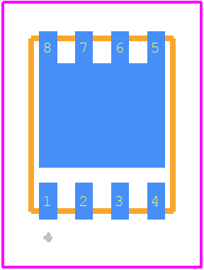 FDMS8050 - onsemi PCB footprint - Other - Other - PQFN8 5X6, 1.27P CASE 483AG ISSUE O_FFW