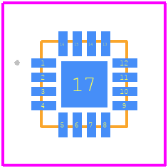 ECLAMP2342N - SEMTECH PCB footprint - Other - Other - 16-QFN_2023