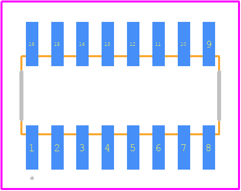LC05-6 - SEMTECH PCB footprint - Other - Other - SO-16