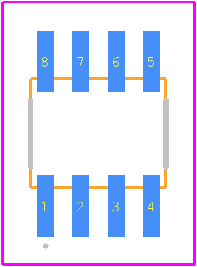 SMDA12 - SEMTECH PCB footprint - Other - Other - SMDA12