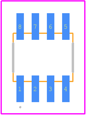 UCLAMP2804L - SEMTECH PCB footprint - Other - Other - uClamp2804L