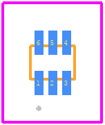 uClamp3304A - SEMTECH PCB footprint - Other - Other - SC-89 (SOT-666)_2026