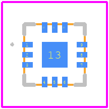 PMA3-15453+ - Mini-Circuits PCB footprint - Other - Other - PMA3-15453+-2