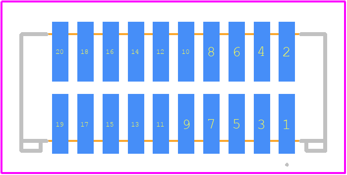 2009890220 - Molex PCB footprint - Other - Other - 2009890220-2