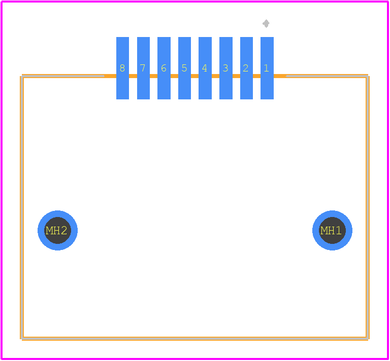 5406721-3 - TE Connectivity PCB footprint - Other - Other - 5406721-3-1