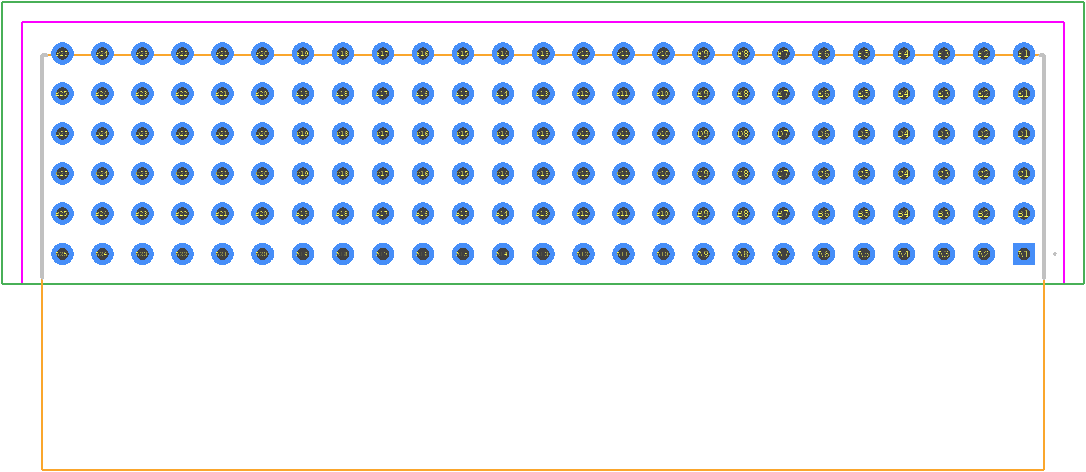 2392577-1 - TE Connectivity PCB footprint - Other - Other - 2392577-1-3