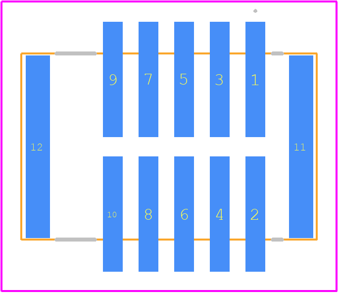 2317525-1 - TE Connectivity PCB footprint - Other - Other - 2317525-1-3