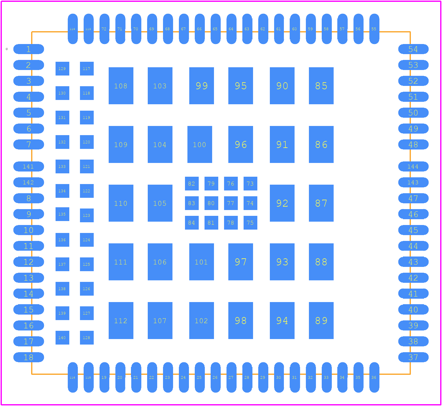 EC200UCNAC-N05-SNNSA - Quectel PCB footprint - Other - Other - EC200UCNAC-N05-SNNSA-5