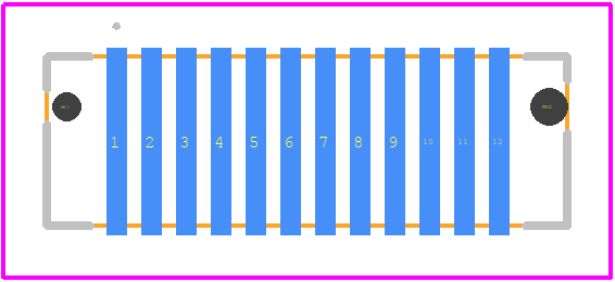 114712-E - TE Connectivity PCB footprint - Other - Other - 114712-E-1