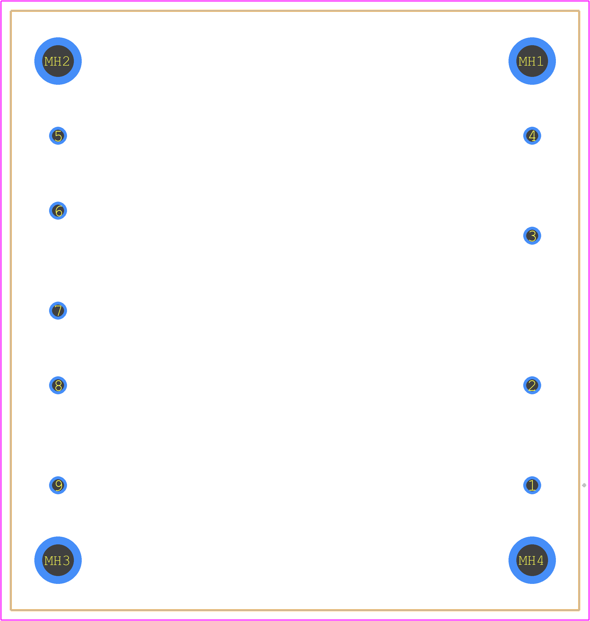 MHB75-48S05 - Mean Well PCB footprint - Other - Other - MHB75-48S05
