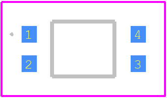 IN-PI32TATPRPGPB.ZR - Inolux PCB footprint - Other - Other - 3.2 x 2.8 x 1.78