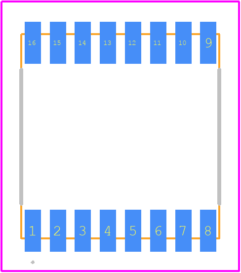 TD041S232H - Mornsun Power PCB footprint - Other - Other - TD041S232H-2