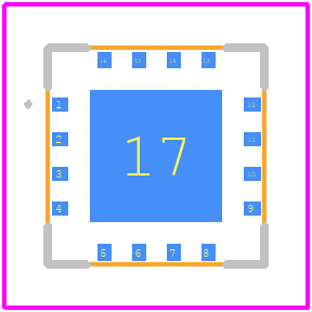 SKY66295-21 - Skyworks PCB footprint - Other - Other - SKY66295-21-9