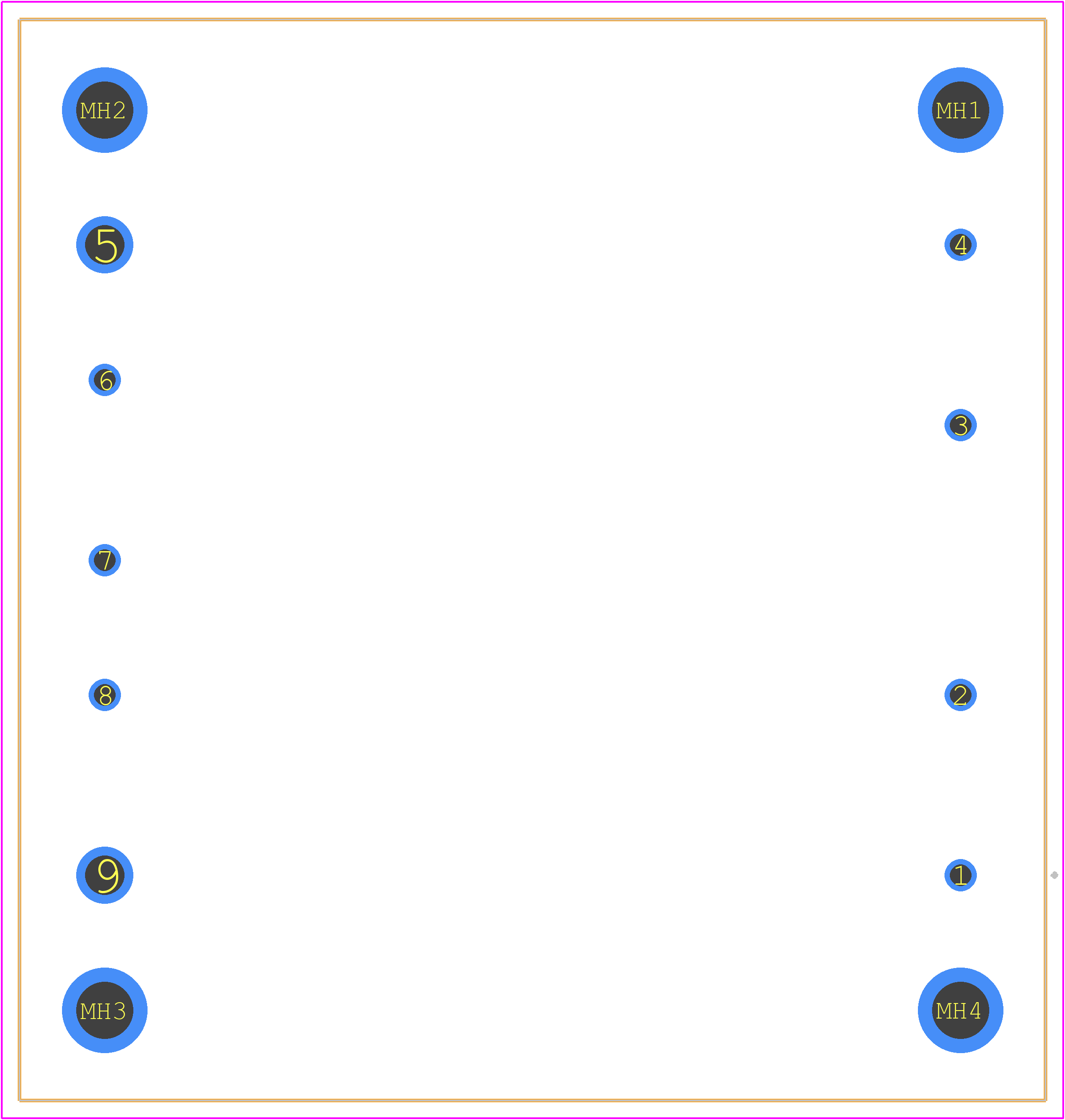 MHB75-12S05 - Mean Well PCB footprint - Other - Other - MHB75-12S05
