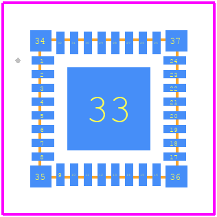BU18TM41A-CE2 - ROHM Semiconductor PCB footprint - Other - Other - VQFN32FBV050 5.0x5.0x1.0_2023