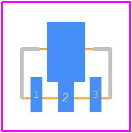 AP7375-33Y-13 - Diodes Incorporated PCB footprint - Other - Other - SOT89_H=1.6mm_2021