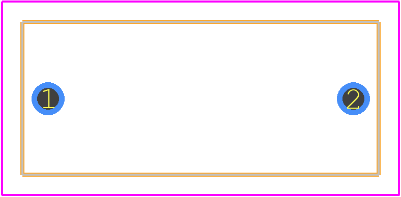 BFC236825105 - Vishay PCB footprint - Other - Other - BFC236825105-2