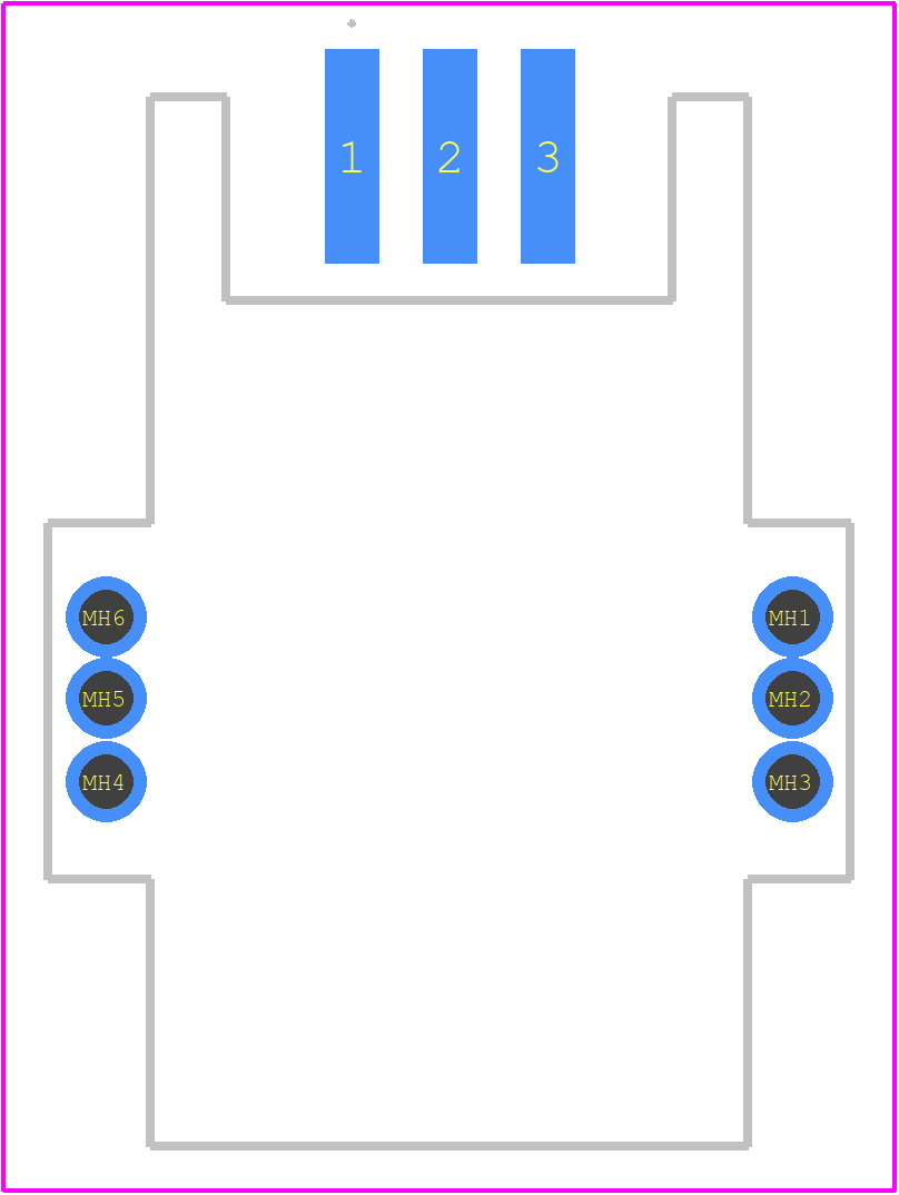 MX34R03HF4T - JAE PCB footprint - Other - Other - MX34R03HF4T-1