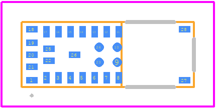ES2832AA2 - EverPro PCB footprint - Other - Other - ES2832AA2-2