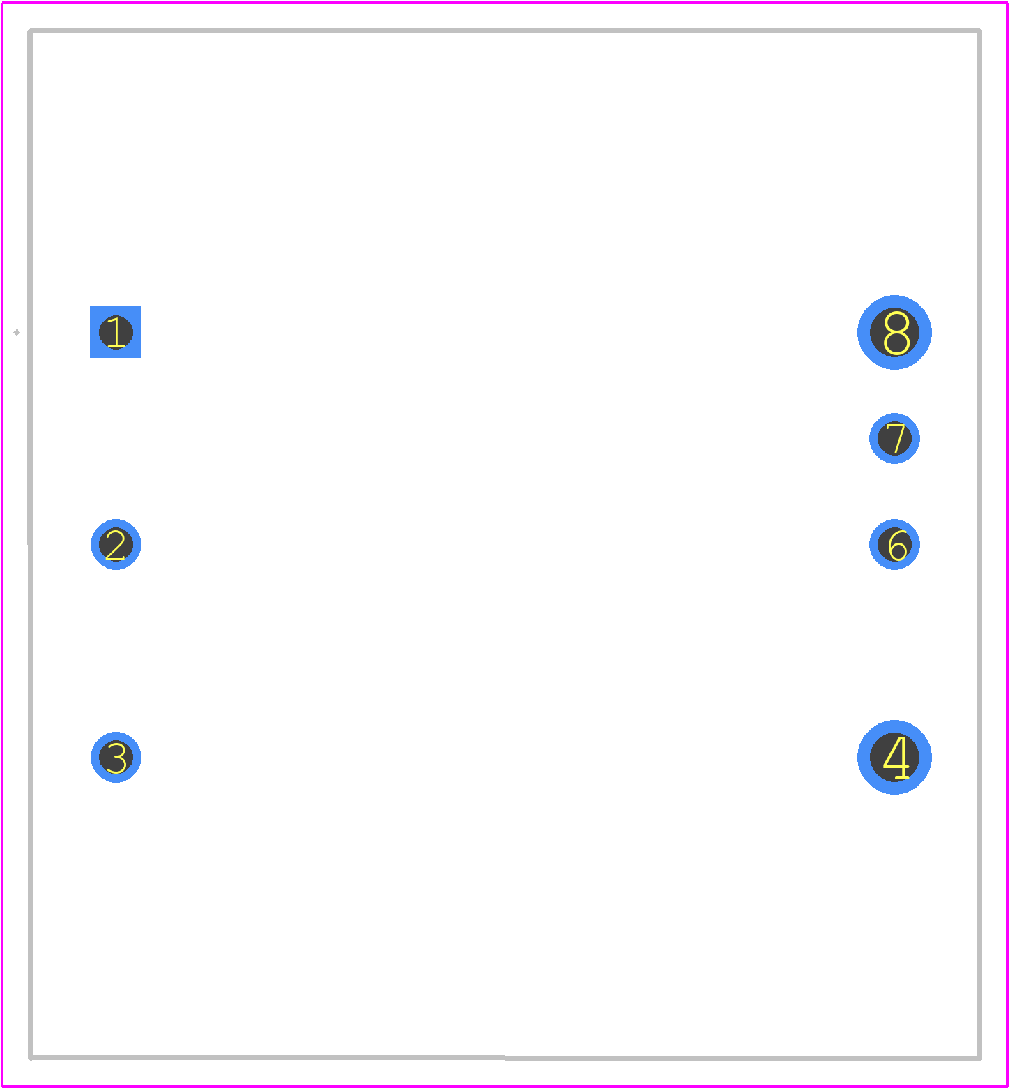i7A4W033A033V-003-R - TDK Lambda PCB footprint - Other - Other - i7A4W033A033V-003-R