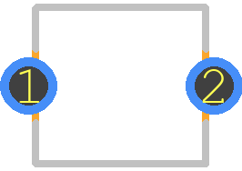 BPW34 - Vishay PCB footprint - Other - Other - BPW34