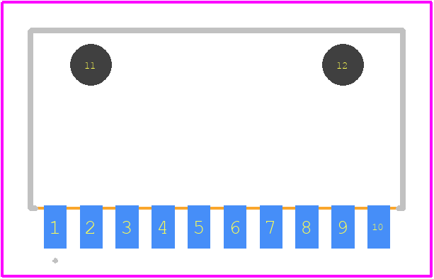 SIBF-10-F-S-AD - SAMTEC PCB footprint - Other - Other - SIBF-10-F-S-AD-3