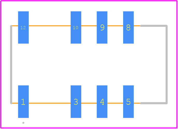 HFD3/12-SR(257) - Hongfa PCB footprint - Other - Other - HFD3/12-SR(257)-2