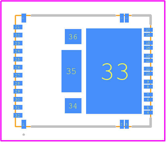 ISO808QTR-1 - STMicroelectronics PCB footprint - Other - Other - ISO808QTR-1-7