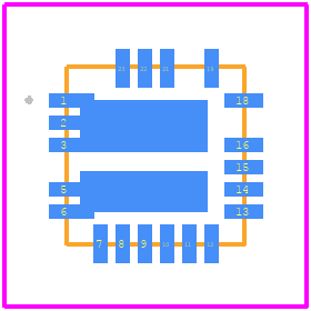 APM80905KNBATR - Allegro Microsystems PCB footprint - Other - Other - 24 QFN_NB_1