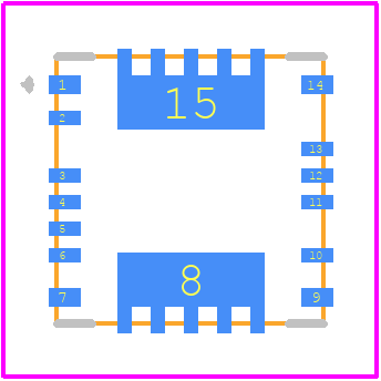PINA780BIDEKR - Texas Instruments PCB footprint - Other - Other - PINA780BIDEKR-2