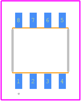 TJA1057BT/0Z - NXP PCB footprint - Other - Other - SO8-12