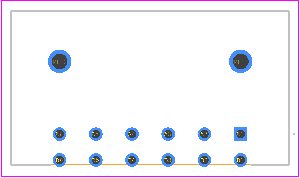 1-1871935-6 - TE Connectivity PCB footprint - Other - Other - 1-1871935-6-2