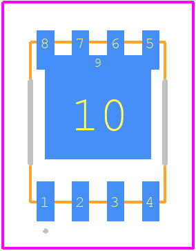 FDMS36101L-F085 - onsemi PCB footprint - Other - Other - PQFN8 5X6, 1.27P CASE 483BJ ISSUE C