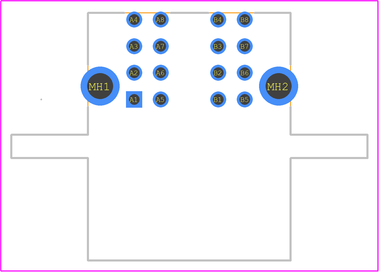 2332665-3 - TE Connectivity PCB footprint - Other - Other - 2332665-3-3