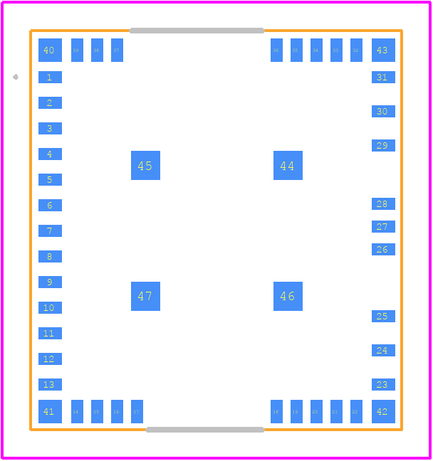 453-00139C - Laird Connectivity PCB footprint - Other - Other - 453-00139C-1