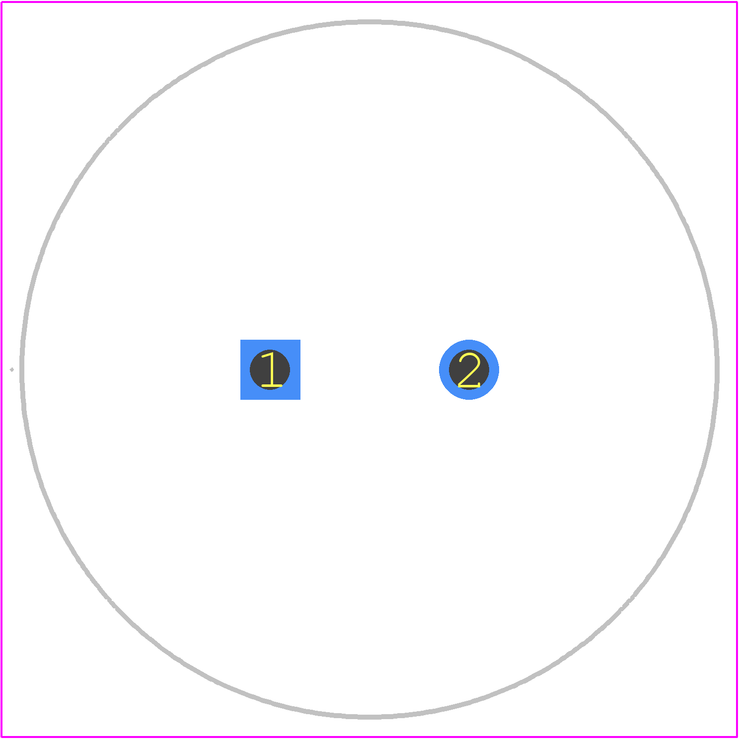 ALH82A271DH600 - KEMET PCB footprint - Other - Other - ALH82A271DH600-5