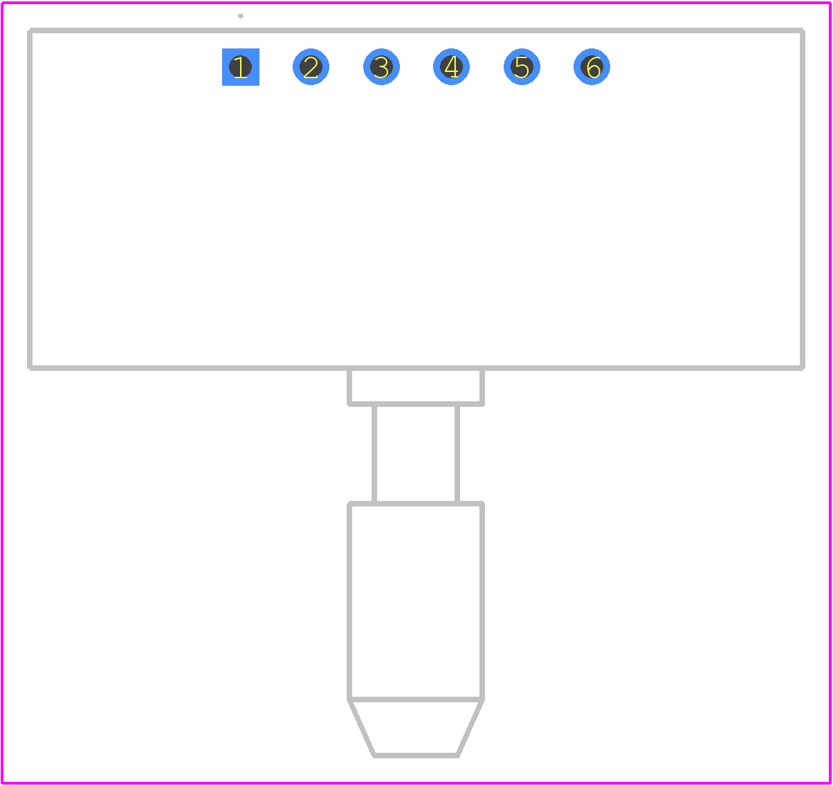 ASCX30AN - Honeywell PCB footprint - Other - Other - ASCX30AN-4