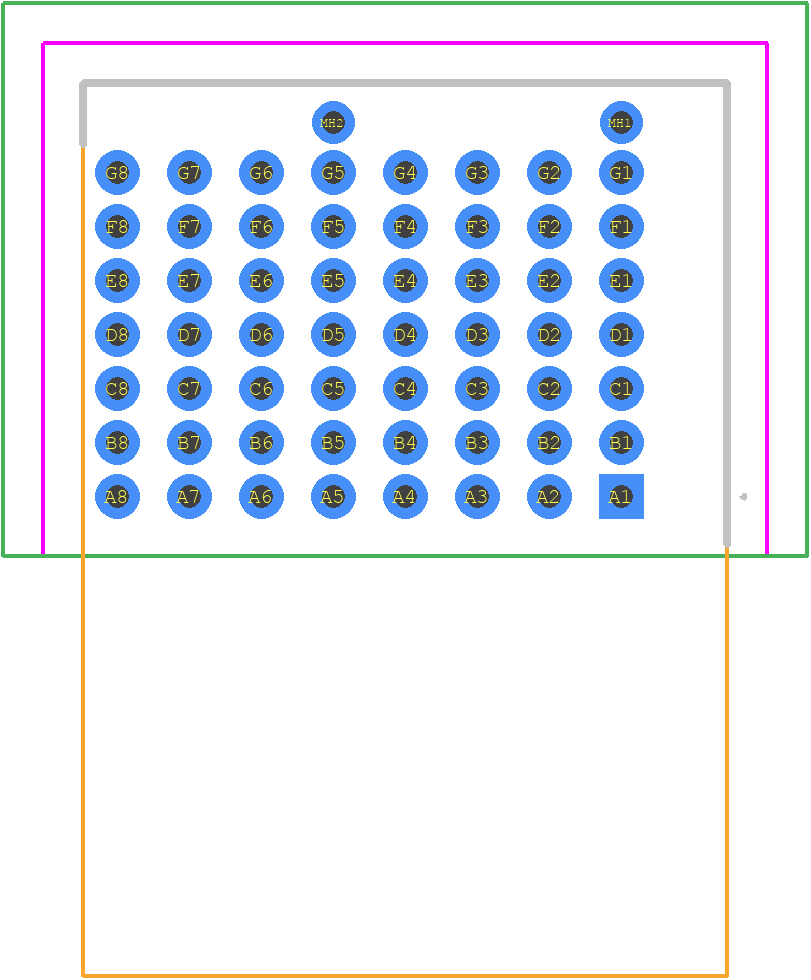 2102772-2 - TE Connectivity PCB footprint - Other - Other - 2102772-2-3