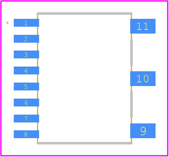 TPSI2140QDWQRQ1 - Texas Instruments PCB footprint - Other - Other - SOIC 11-pin (DWQ) _2023