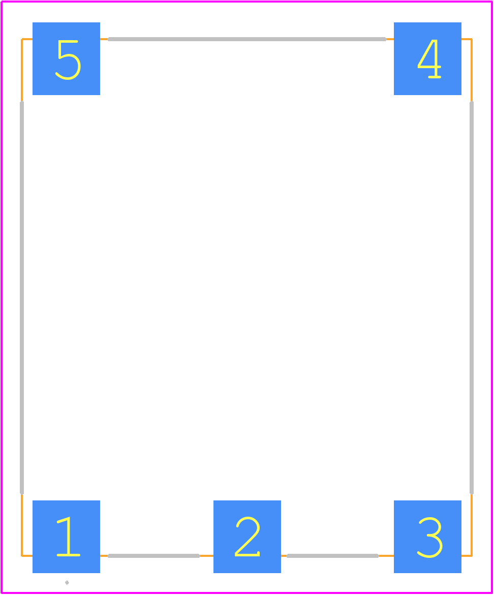 ECOC-2522-10.000-3FC - ECS PCB footprint - Other - Other - 22.1 x 25.4 x 12.4 mm