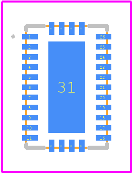 LM76005QRNPRQ1 - Texas Instruments PCB footprint - Other - Other - LM76005QRNPRQ1-1