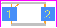 SMFE30CA - Eaton PCB footprint - Small Outline Diode Flat Lead - Small Outline Diode Flat Lead - SMFE5-0a