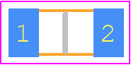 MFLA1206R3300FS - Eaton PCB footprint - Resistor Chip - Resistor Chip - MFLA1206R3300FS