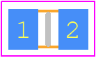 MFL0805R0100FS - Eaton PCB footprint - Resistor Chip - Resistor Chip - 0805 (2012 Metric)_2024-1-1