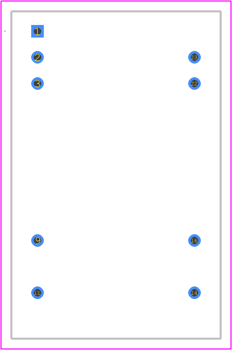 RDDW10H-05 - Mean Well PCB footprint - Other - Other - RDDW10H-05-1